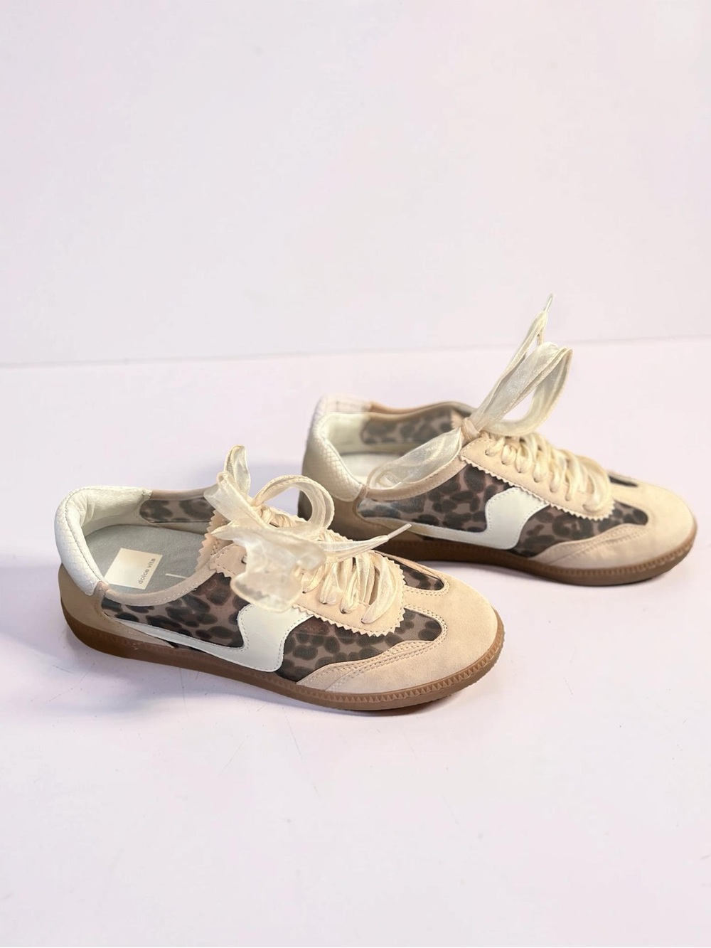 Dolce Vita Notice Sneakers In Brown Pattern - Picture 10 of 15